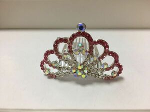  новый товар * Tiara способ аксессуары * красный. ..* бесплатная доставка .. тип церемония окончания презентация вечеринка отметка ..