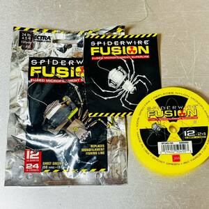 SpiderWire Fusion 24lb 4.5号 150yds(137m) GHOST GREEN 未使用開封品