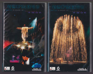 貴重 ビデオテープ VHS 2本セット アンディ・ラウ 「 劉徳華 94演唱會 」台湾製正規品ビデオ NTSC 中華ポップス