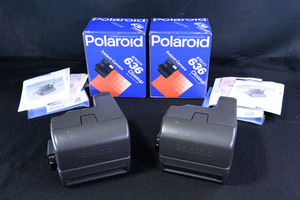 IO2536 未使用？ マニア所蔵品 長期保管品 ポラロイドカメラ POLAROID 636 クローズアップレンズ付 2個セット