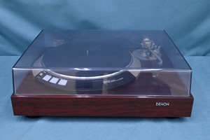 FP33 DENON Denon DP-55M turntable record player present condition 