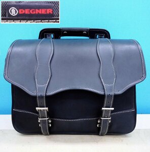 DEGNER デグナー ナイロン サドルバッグ 防水カバー付き バイク用 サイドバッグ 鞄 [二本松店]