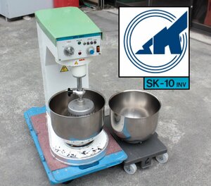 [ operation OK]eske- mixer SK mixer mixer SK-10 desk high power mixer hood 10L confectionery cooking for kitchen use goods business use 1996 year made (1)