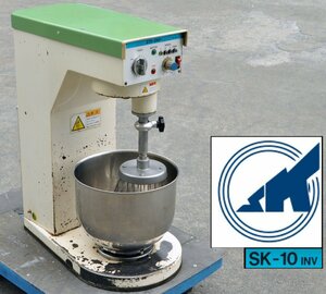 [動作OK] エスケーミキサー SKミキサー ミキサー SK-10 卓上ハイパワーミキサー フード 10L 製菓 調理 厨房用品 業務用 年式不明 (2)