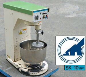 [ operation OK]eske- mixer SK mixer mixer SK-10 desk high power mixer hood 10L confectionery cooking for kitchen use goods business use year unknown (2)