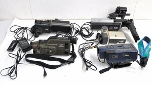 [動作未確認 まとめ売り] ビデオカメラ 充電器 Canon HITACHI FUJIX OLYMPUS SHARP ジャンク ビデオ 8mm 8ミリ レトロ (4)