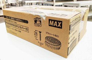 [未開封品] MAX マックス ターボドライバ用 プラシートねじ 28ミリ PS3828MW(SRシルバー)D FS97527 100本×20巻 (2) [西那須野店]