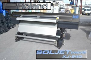 [Junk] Roland Roland большой формат струйного принтера Soljet Pro ⅲ XJ-540 [Direct Collection Limited Sukagawa City, префектура Фукусимы]