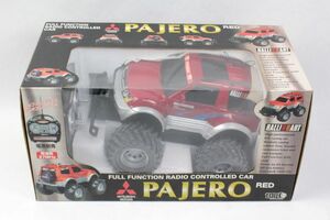 [ нераспечатанный товар ] игрушка ko- полный функция радио контроль машина Mitsubishi Pajero красный RALLI ART
