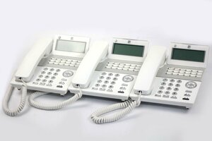 [ operation OK 3 point set ] Saxa SAXA business ho n business phone TD810 (W) cordless handset telephone machine communication equipment office office work place OA equipment 2018 year made 