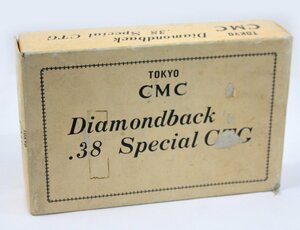 [ present condition goods empty box ] TOKYO CMC Tokyo CMC Diamondback.38 Special CTG B1878 COLT Colt metal model gun model gun vanity case outer box 