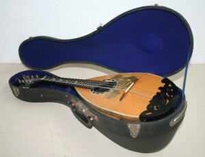 SUZUKI VIOLIN mandolin No.6 KISO FUKUSHIMA 1963 year made Vintage exclusive use hard case attaching 
