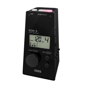 KORG electron metronome KDM-3-BK black ( black )