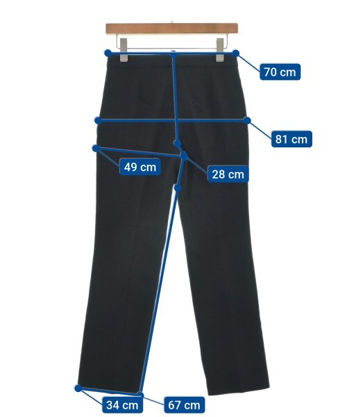 STELLA McCARTNEY スラックス 黒 2318623D0003 STELLA McCARTNEY スラックス レディース ステラマッカートニー