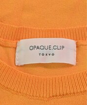 OPAQUE.CLIP ブラウス レディース オペークドットクリップ 中古　古着_画像3