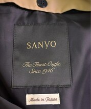 SANyOCOAT トレンチコート レディース サンヨーコート 中古　古着_画像3