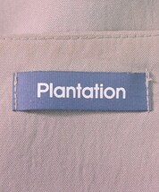 plantation ノーカラージャケット レディース プランテーション 中古　古着_画像3