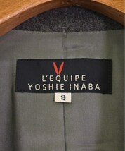 L'EQUIPE YOSHIE INABA テーラードジャケット レディース レキップヨシエイナバ 中古　古着_画像3