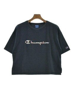 CHAMPION T-shirt * cut and sewn lady's Champion used old clothes 