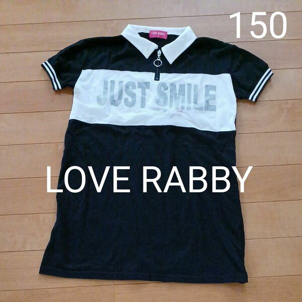 LOVE RABBY ワンピース トップス カットソー 150女の子 半袖Tシャツ 半袖