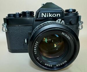 ニコン Nikon FE Ai 50mm f1.4 一眼レフ フィルムカメラ 