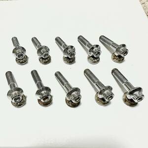 BBS RS original earrings bolt M7 neck under 32mm 10 pcs set 