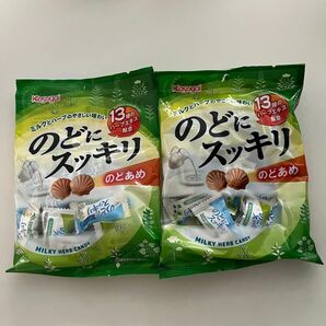 新品　春日井製菓　のどにスッキリ　のどあめ　飴　のど飴　ミルク　ハーブ　3袋