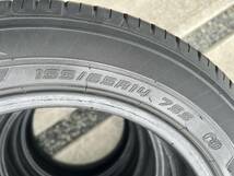 【中古】DUNLOP ダンロップ ENASAVE エナセーブ EC203 155/65R14 75S 4本 タイヤ_画像9