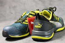 PUMA プーマ 安全靴 ロー プロテクティブ スニーカー セーフティーシューズ 靴 シューズ 64.212.0 26.0cm グリーン / 新品 1円 スタート_画像2