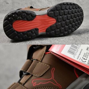 PUMA プーマ 安全靴 メンズ スニーカー シューズ Rapid Brown Mid ベルクロタイプ 作業靴 63.553.0 ラピッドブラウンミッド 26.0cm / 新品の画像7