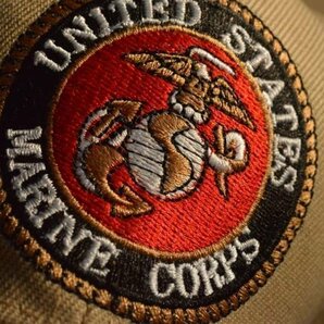 United States Marine Corps キャップ 帽子 メンズ 7998818 9009978 M-2 BEIGE ベージュ 新品 1円 スタートの画像2