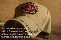 United States Marine Corps キャップ 帽子 メンズ 7998818 9009978 M-2 BEIGE ベージュ 新品 1円 スタート_画像1