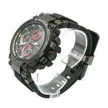 1円 稼働 美品 箱付 CASIO カシオ G-SHOCK ジーショック MT-G 電波 タフソーラー MTG-B1000B-1AJF QZ モバイルリンク 腕時計 339020240430_画像2