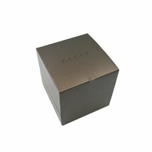 1円 稼働 箱/保証書付 GUCCI グッチ 103 バングルウォッチ オーバル QZ クオーツ シルバー 銀文字盤 レディース SS 腕時計 361520240514_画像6