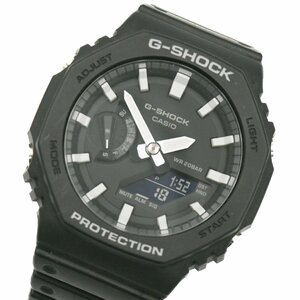 1円 稼働 良品 CASIO カシオ G-SHOCK Gショック GA-2100 カーボンコアガード カシオーク QZ クオーツ アナデジ 腕時計 351220240514