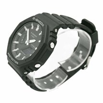 1円 稼働 良品 CASIO カシオ G-SHOCK Gショック GA-2100 カーボンコアガード カシオーク QZ クオーツ アナデジ 腕時計 351220240514_画像2