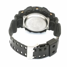 1円 稼働 良品 CASIO カシオ G-SHOCK Gショック GA-100A QZ クオーツ アナデジ ゴールド文字盤 メンズ 腕時計 ブランド 364920240514_画像4