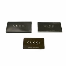 1円 稼働 箱/保証書/コマ2付 GUCCI グッチ 2305L QZ クオーツ シルバー 銀文字盤 レディース SS 腕時計 スクエア ブランド 361720240514_画像7