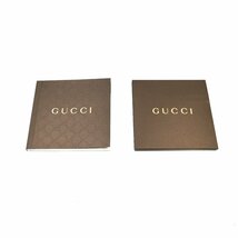 1円 稼働 美品 箱/保証書付 GUCCI グッチ 210 テーブルクロック 置き時計 Gラウンド Gリング QZ クオーツ 黒文字盤 腕時計 361420240514_画像6