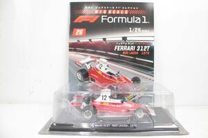 未開封 デアゴスティーニ ビックスケール F1コレクション 1/24 フェラーリ 312T (1975) ニキ ラウダ vol.26 ITC3K2LH9RV4-YR-J023-byebye