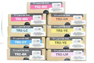 未使用 Roland 純正 トナー TR2 7色9本（BK・CY・LC・LM・OR×各1 / MG・YE×各2） ローランド ITULFNJJBHUU-YR-N35-byebye