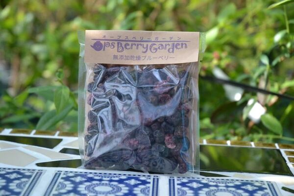 今年採れた無添加乾燥ブルーベリー35g(1袋)×4個 手軽なおやつ ドライフルーツ