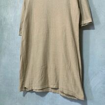 イタリア製 BAFY バフィー BEAMS 別注 コットン サマーニット 半袖 Tシャツ カットソー size.不明(L程度) ベージュ ブラウン_画像4