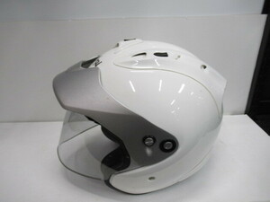 Arai アライ SZ-Ram4 UP-TOWN ジェットヘルメット グラスホワイト Mサイズ