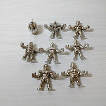 ネ15【80】1円～ バンダイ ガチャ キン肉マン キンケシフルアクションスペシャル 01 02 他 まとめセット テリーマン ロビンマスク 悪魔将軍_画像6