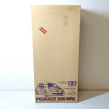ネ12【100】1円～ タミヤ 1/10 電動RCカー スペアパーツ No.856 プジョー206 WRC スペアボディセット_画像1
