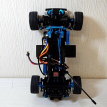 ハ20【100】1円～ 通電確認済 タミヤ 1/10 電動RC ラジコン M05 シャーシ ボディ KOプロポ KR210S 受信機 ヨコモ BL-RS 他 メカ付き_画像4