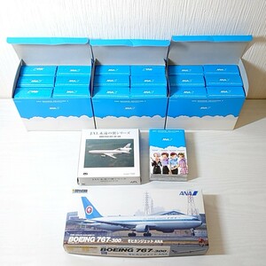 f13[80]1 jpy ~ Kaiyodo ANA uniform collection all kind /.. company 1:300mohi can jet / JAL... wing bo- wing DC-10-40 summarize 