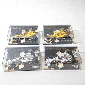 フ5【60】1円～ ミニチャンプス 1:43 ミニカー まとめセット / BAR ホンダ 03 テストカー T.SATO ジョーダン プジョー 198 D.HILL 他