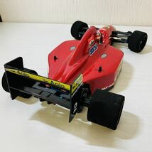 江28【100】1円～ タミヤ F103 シャーシ フェラーリ ボディ 完成品 ジャンク 電動RC ラジコン_画像2